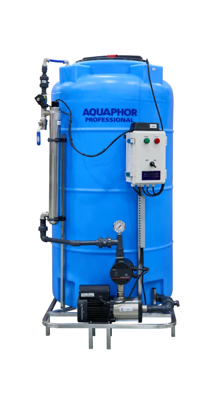 blue big filter bottle